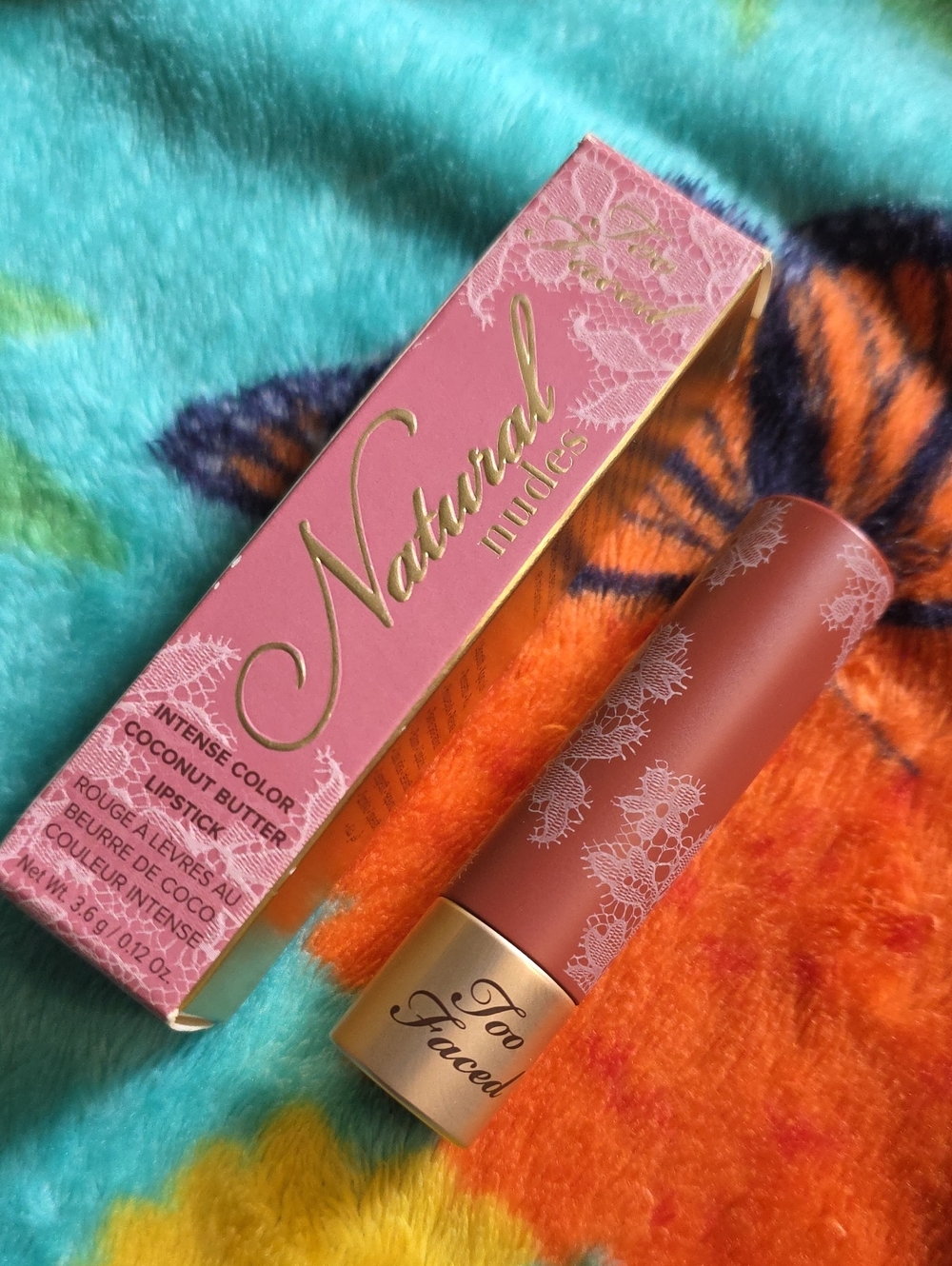 Too Faced Pout About It Natural Nudes Intense Color Coconut Butter Lipstick